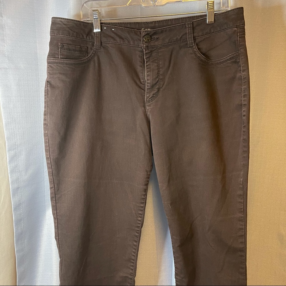 Croft and Barrow | brown pants size 18